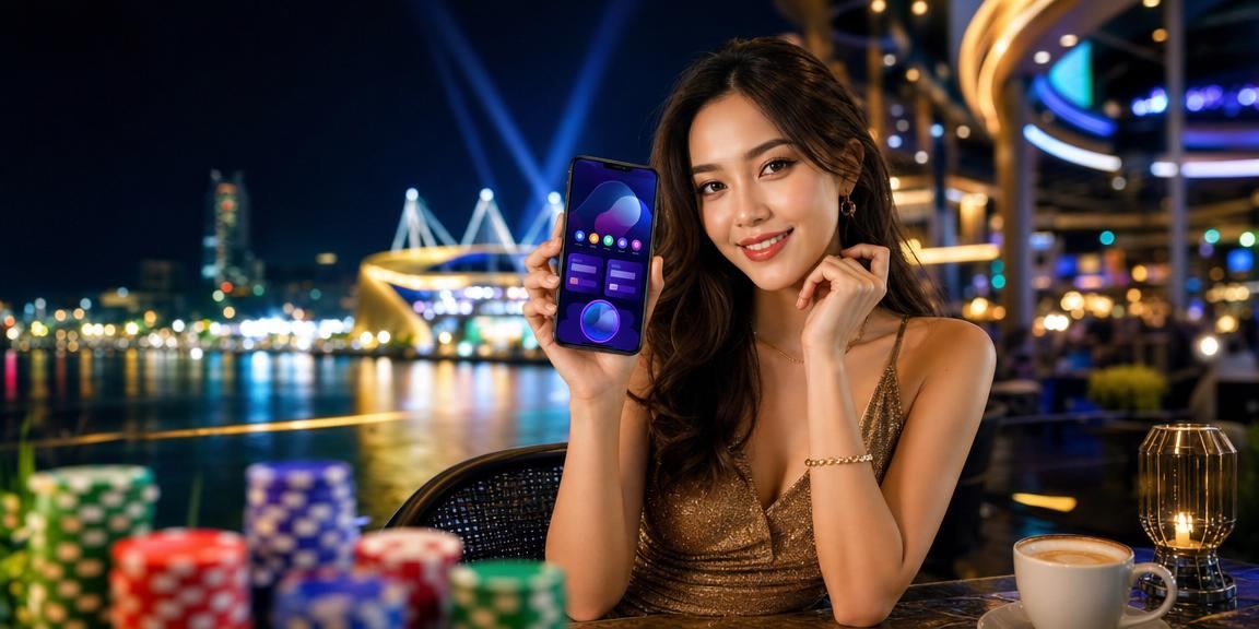 Antaramuka aplikasi mudah alih kasino 81800 pada skrin telefon pintar